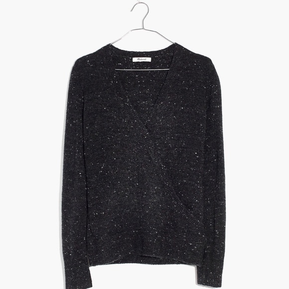 Madewell Sweaters - Madewell | Wrap Front Pullover Sweater Medium